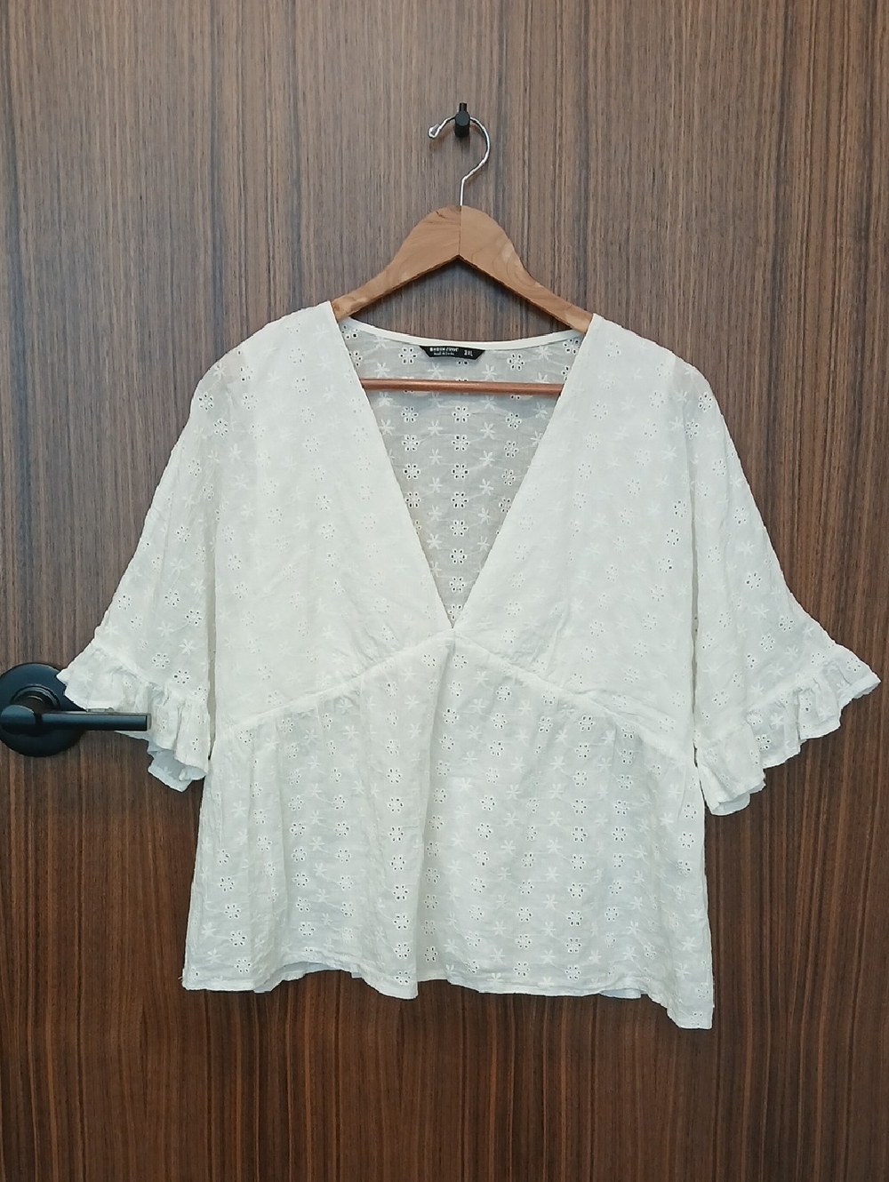 SHEIN Vneck Top SZ 2XL
